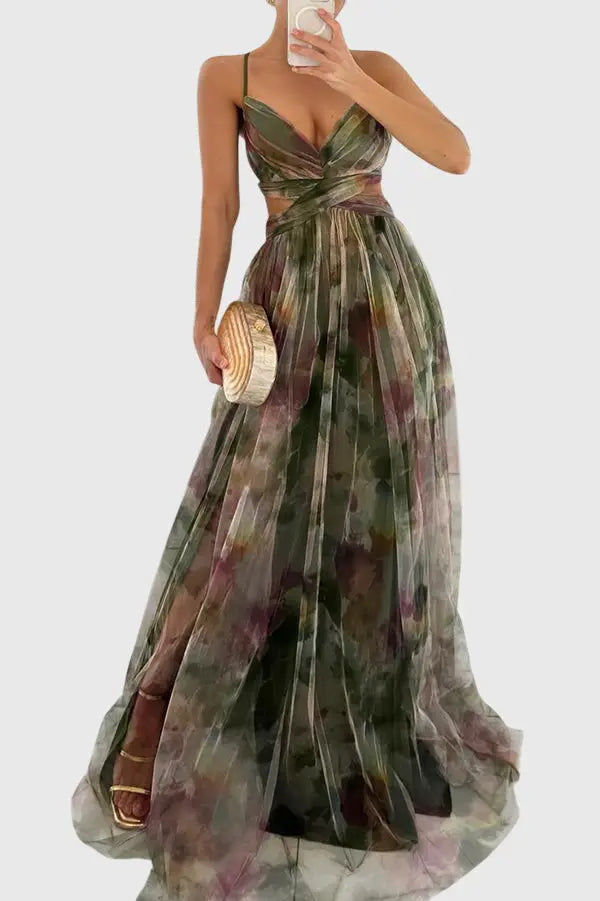 Giselle™ | Floral Maxi Dress Clara Monroe