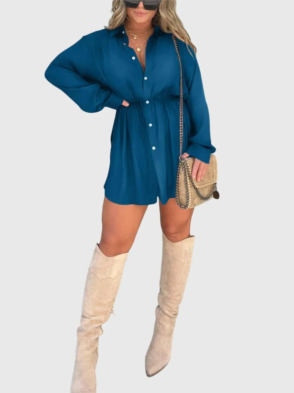 Nova™ | Elegant Romper Dress Clara Monroe