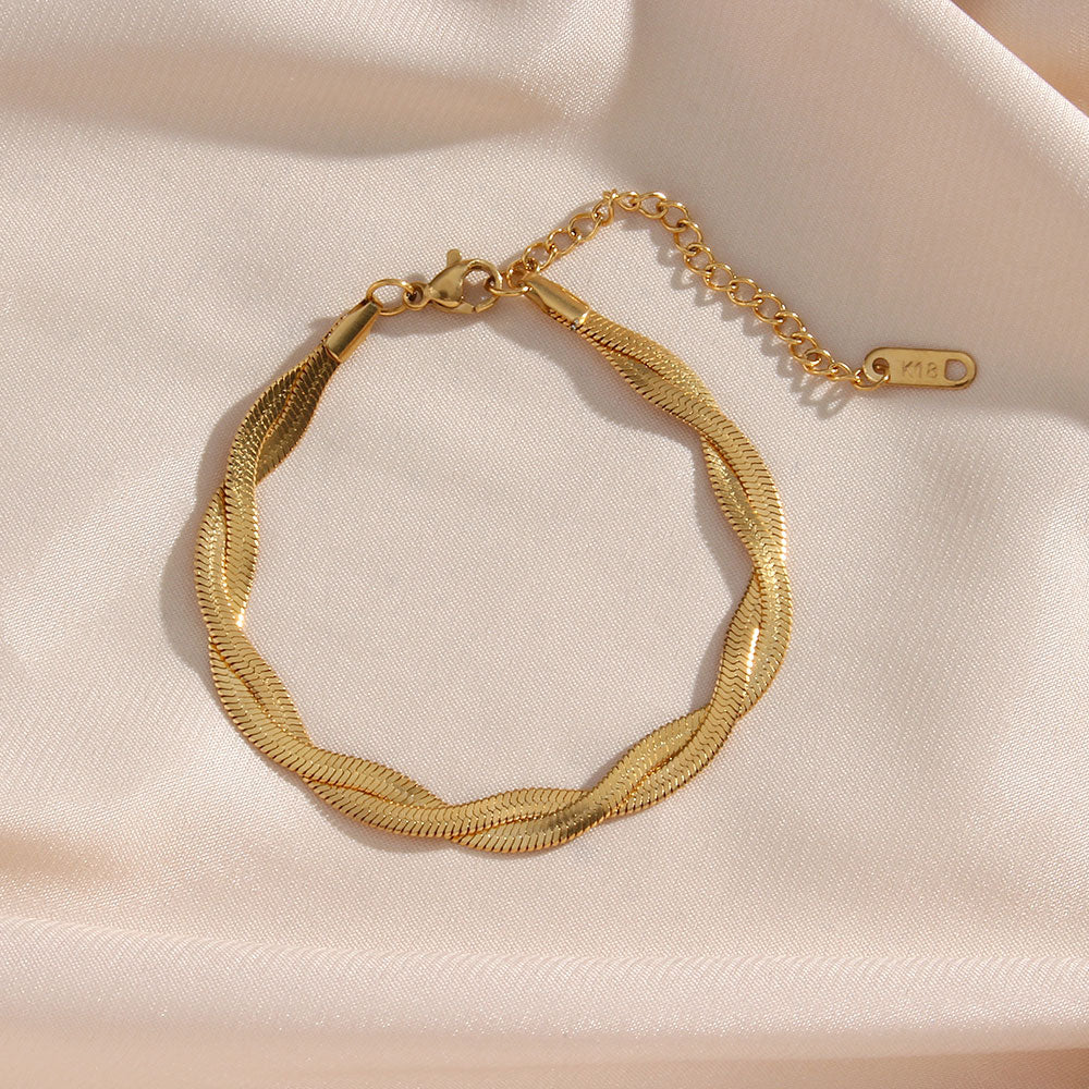 Madiorelle | Twisted Armband 18K Gold