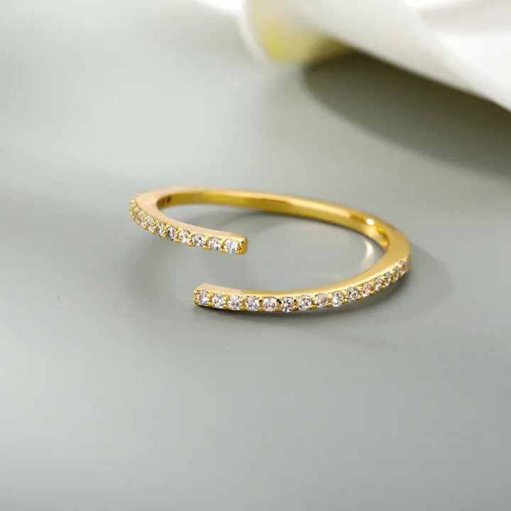 Eliandrea | Classic Zirconia Ring 18K Gold