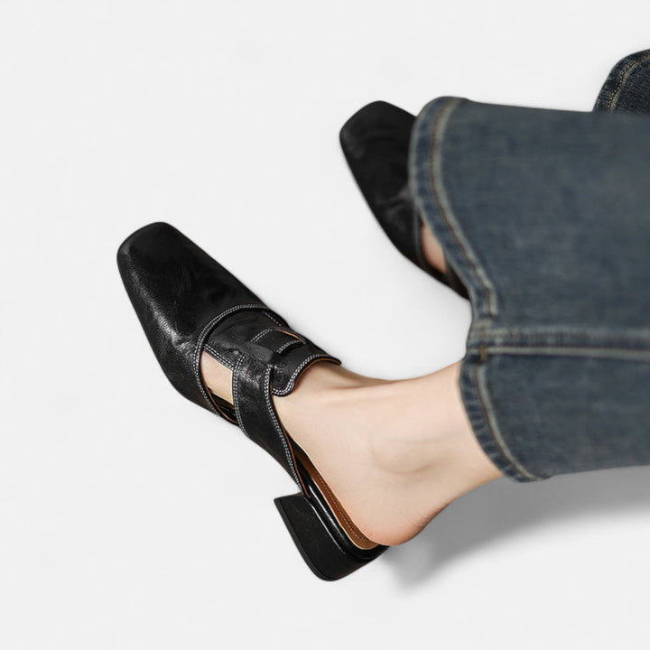 Andie Elegant Leather Sandals Clara Monroe