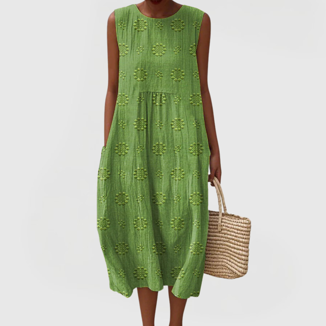 Teresa™ | Elegant Dress with Pockets Clara Monroe