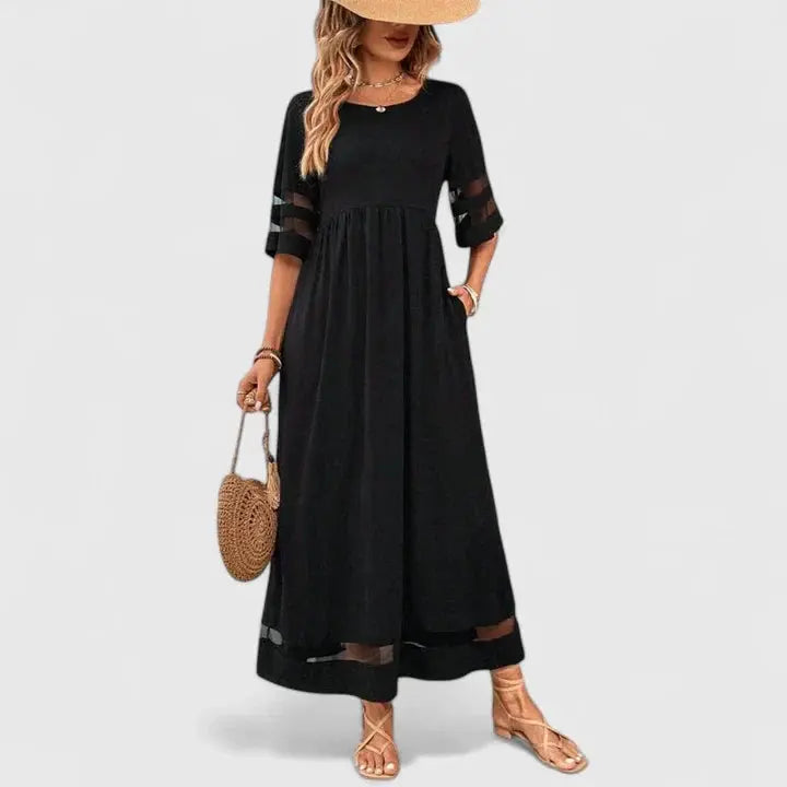 Delymarina | Elegant Midi Dress Clara Monroe