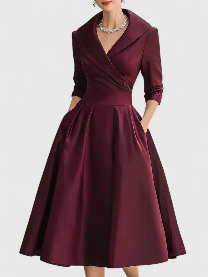 Zyrah | Elegant Midi Dress Clara Monroe