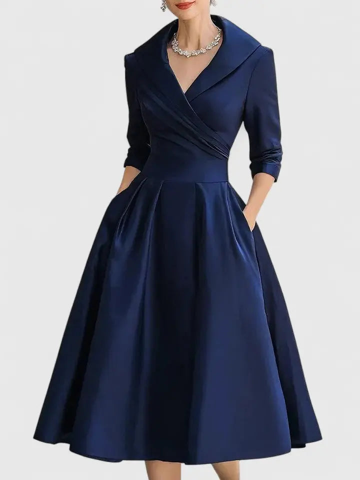 Bellamyra | Elegant Midi Dress Clara Monroe