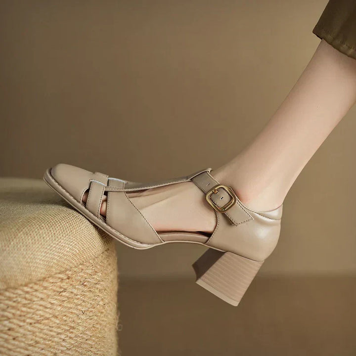 Anna | Square Toe Sandals