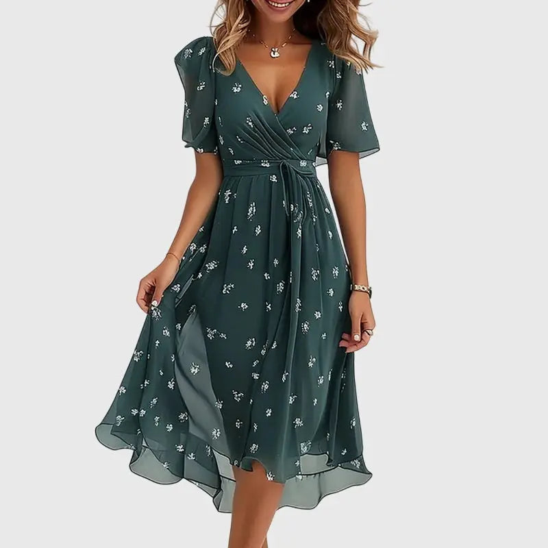 Catalina™ | Chic Midi Dress Clara Monroe