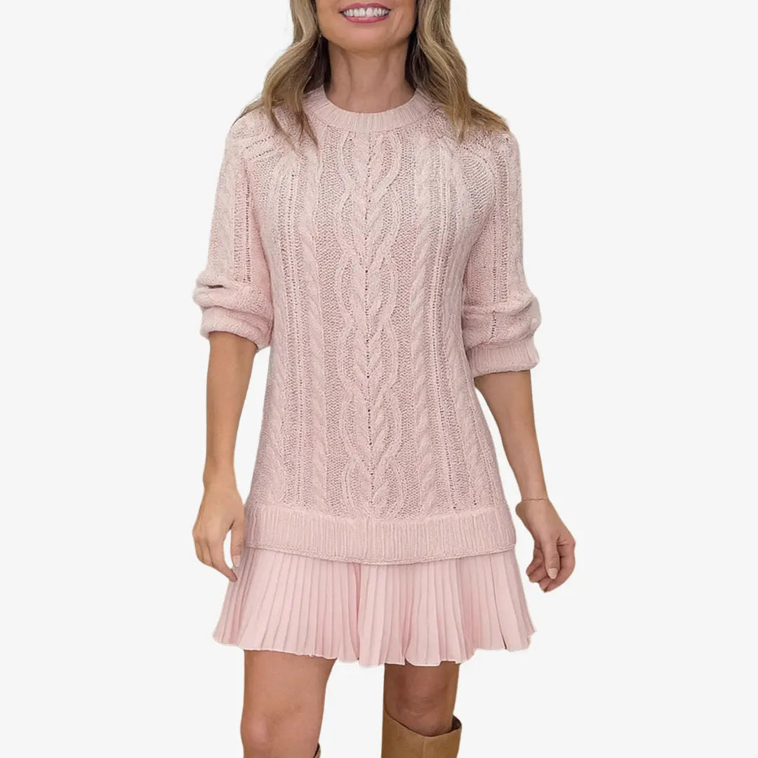 Gaëlle™ Knit Sweater Dress Clara Monroe