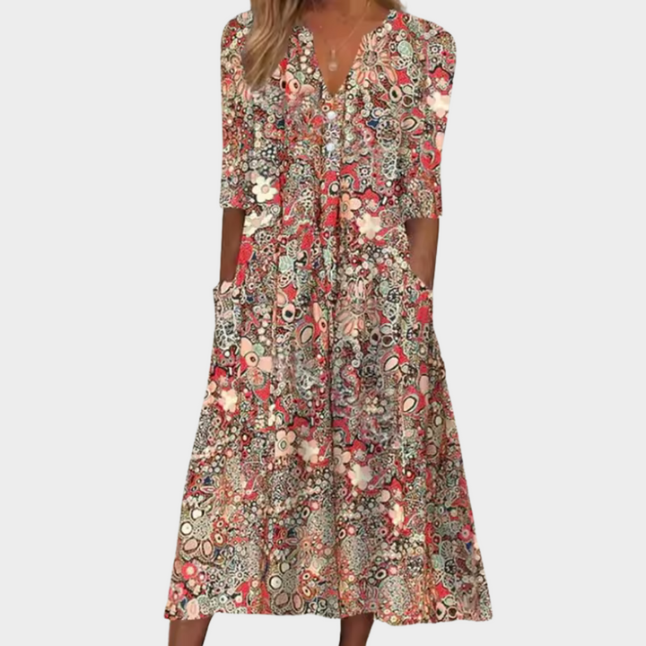 Queenie | Elegant Summer Dress Clara Monroe