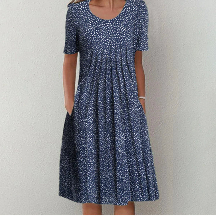 Andrea | Stylish and Casual Floral Dress with Pockets