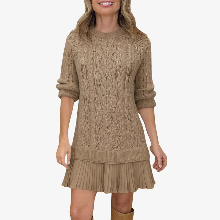 Gaëlle™ Knit Sweater Dress Clara Monroe