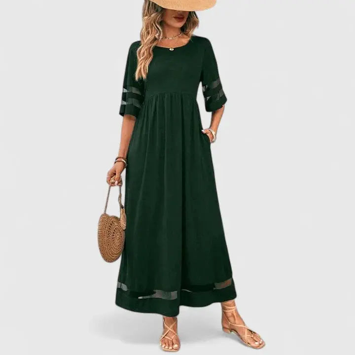 Delymarina | Elegant Midi Dress Clara Monroe