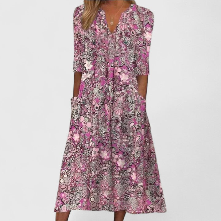Queenie | Elegant Summer Dress Clara Monroe