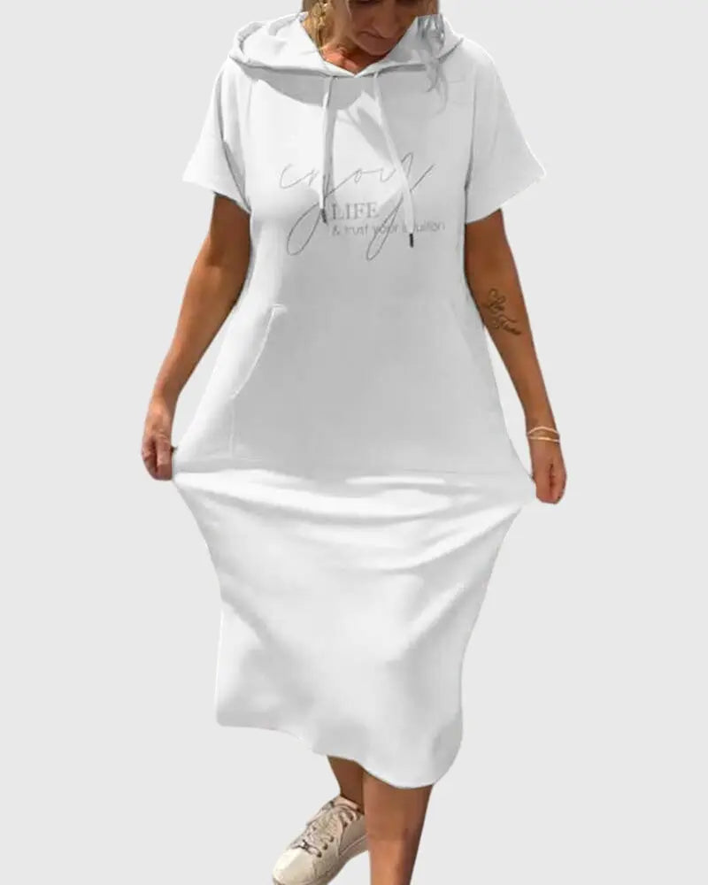 Marlowe™ | Casual Hoodie Dress Clara Monroe
