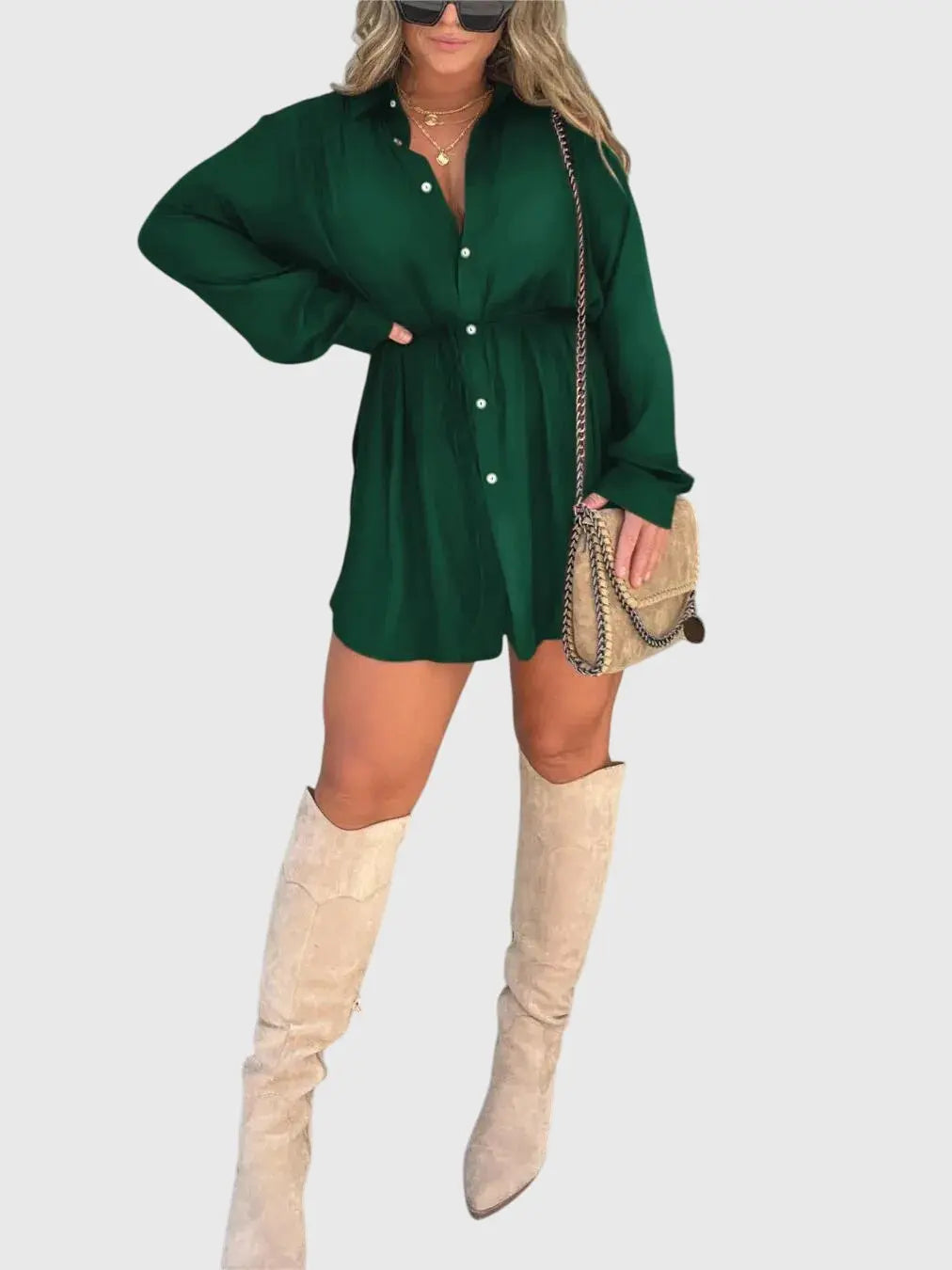 Nova™ | Elegant Romper Dress Clara Monroe