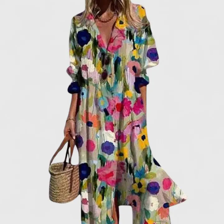 Paula | Elegant Boho Dress Clara Monroe