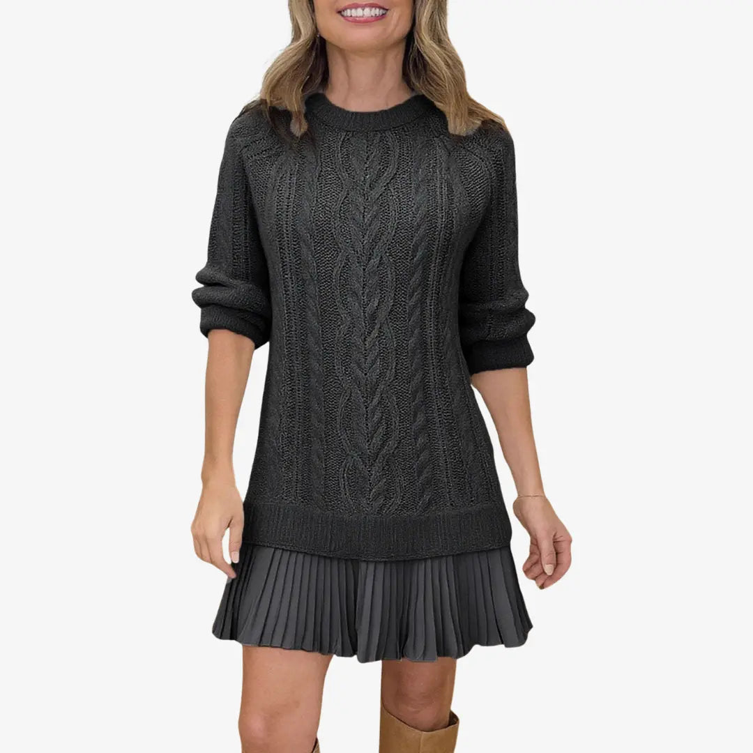 Gaëlle™ Knit Sweater Dress Clara Monroe