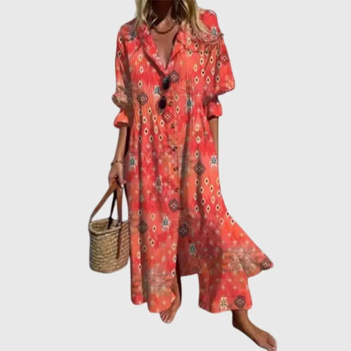 Zariah | Elegant Bohemian Dress Clara Monroe