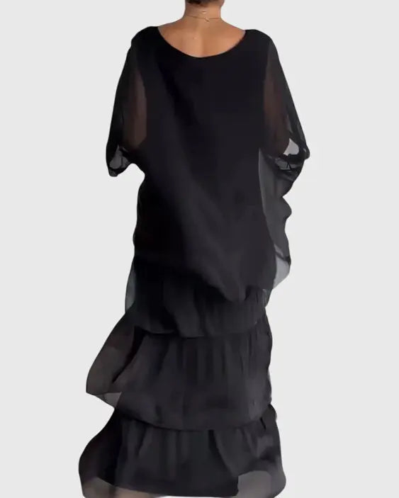 Susan™ | Long and Flowing Elegant Dress Clara Monroe