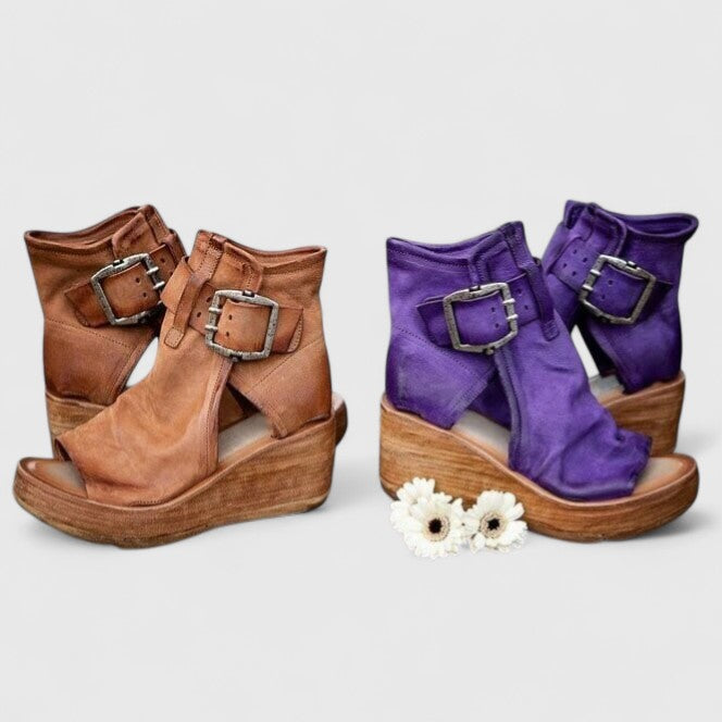 Jess | Orthopedic Wedge Sandals Clara Monroe
