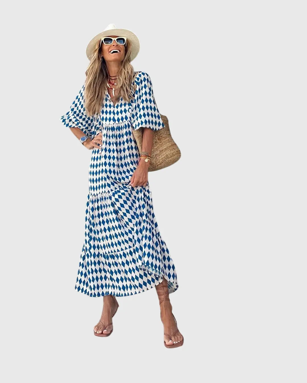 Sarah™ - Boho Maxi Dress Clara Monroe