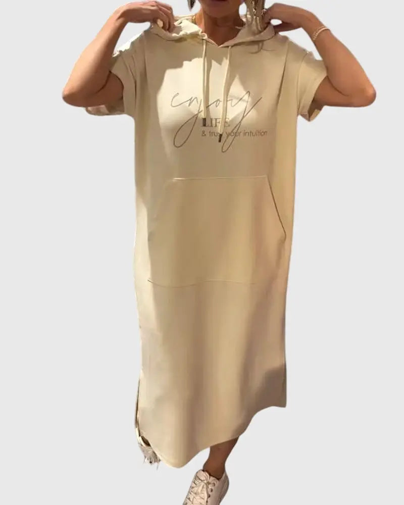 Marlowe™ | Casual Hoodie Dress Clara Monroe