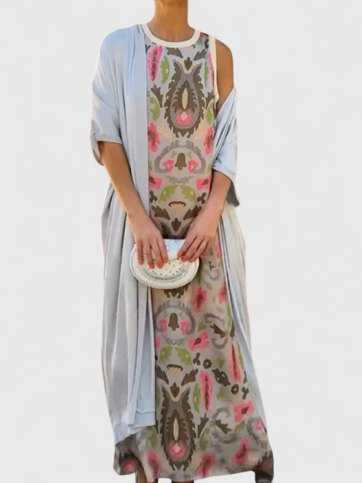 Anzhelia™ | Elegant Flow Dress Clara Monroe