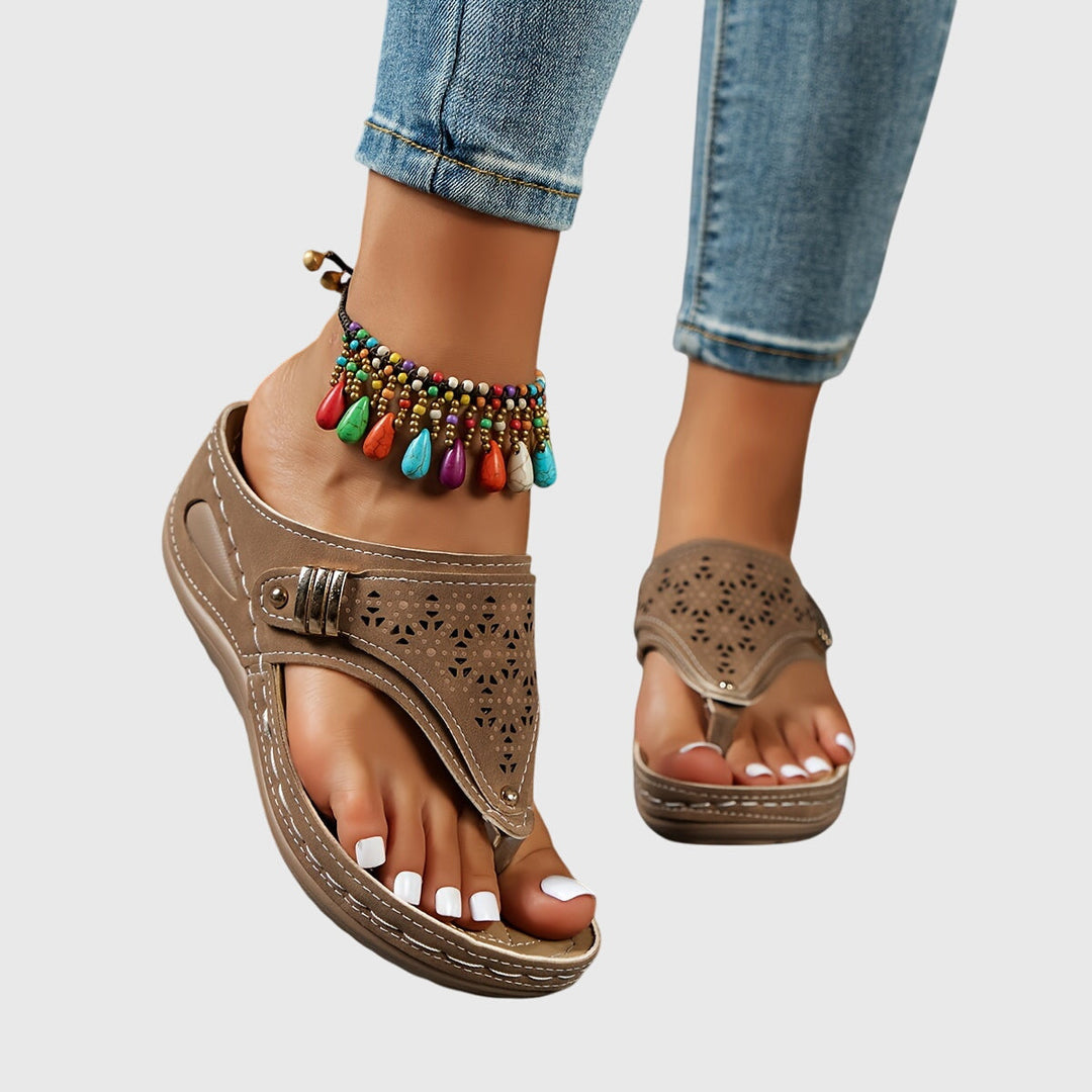 Livia™ | Comfortable Sandals Clara Monroe