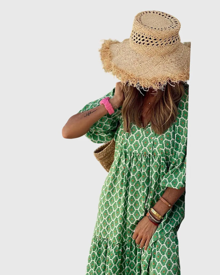 Sarah™ - Boho Maxi Dress Clara Monroe