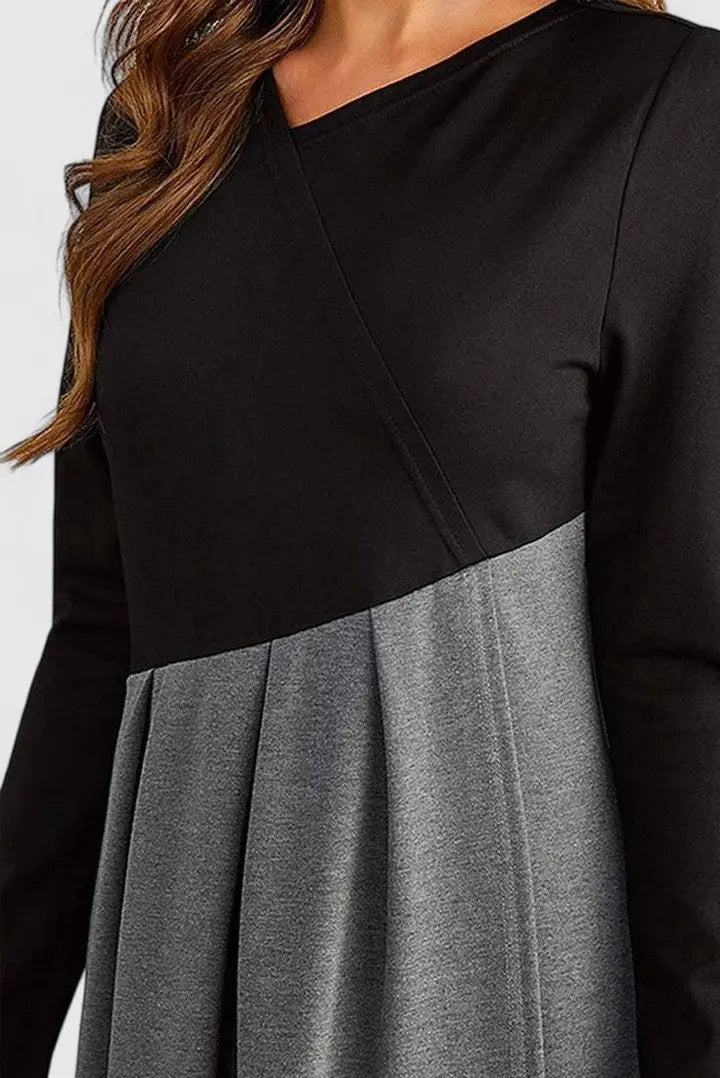 Janet | Elegant Long Sleeve Maxi Dress Clara Monroe