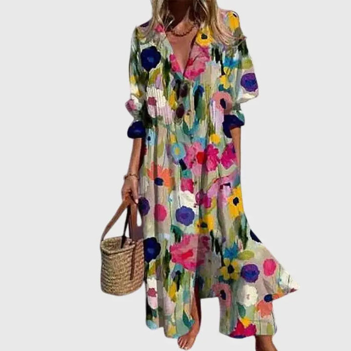 Zariah | Elegant Bohemian Dress Clara Monroe