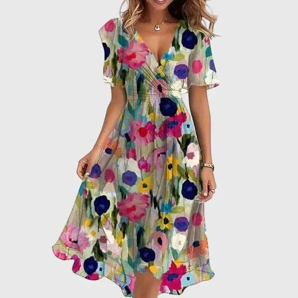 Catalina™ | Chic Midi Dress Clara Monroe