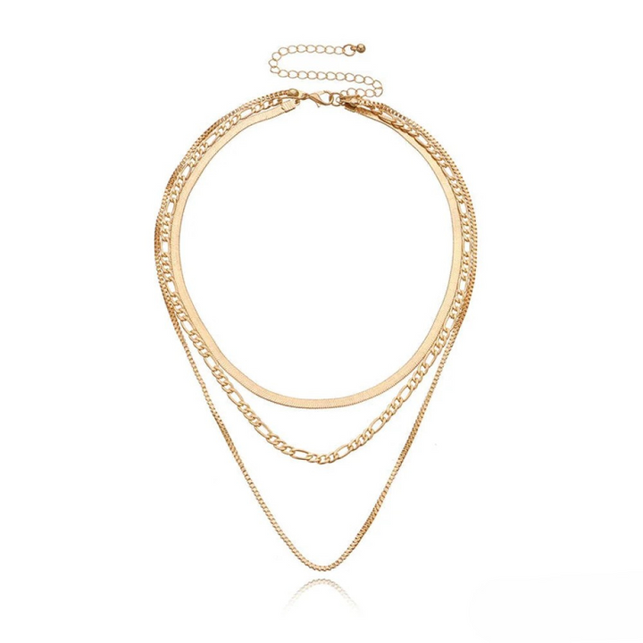 Vintage 3-Piece Layered Necklace