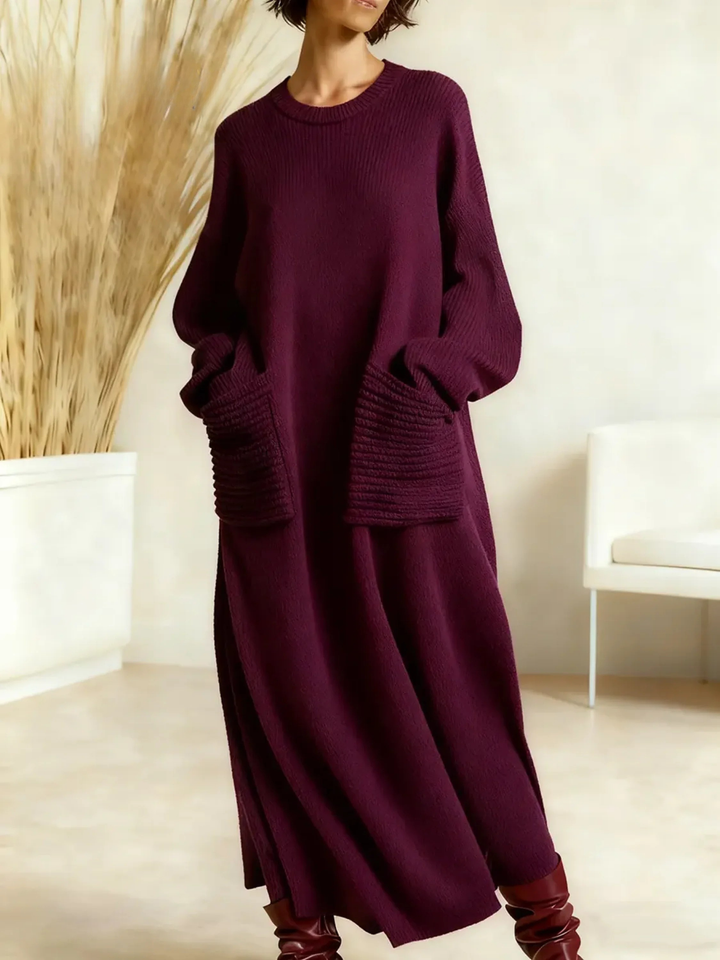 RAYA – Knit-Pocket Dress