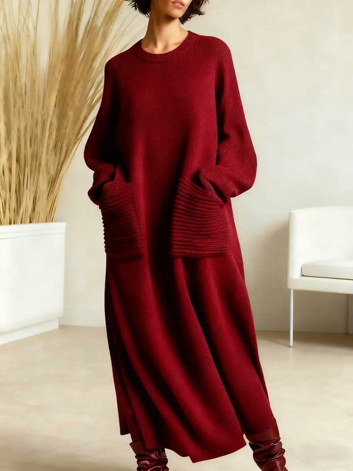 RAYA – Knit-Pocket Dress