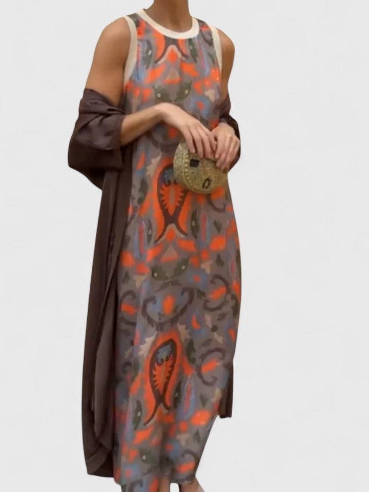 Anzhelia™ | Elegant Flow Dress Clara Monroe