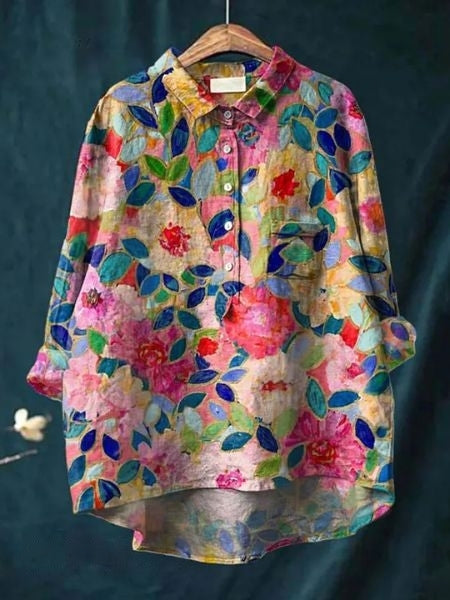Monette™ | Floral Blouse Local Neighbours Sedona
