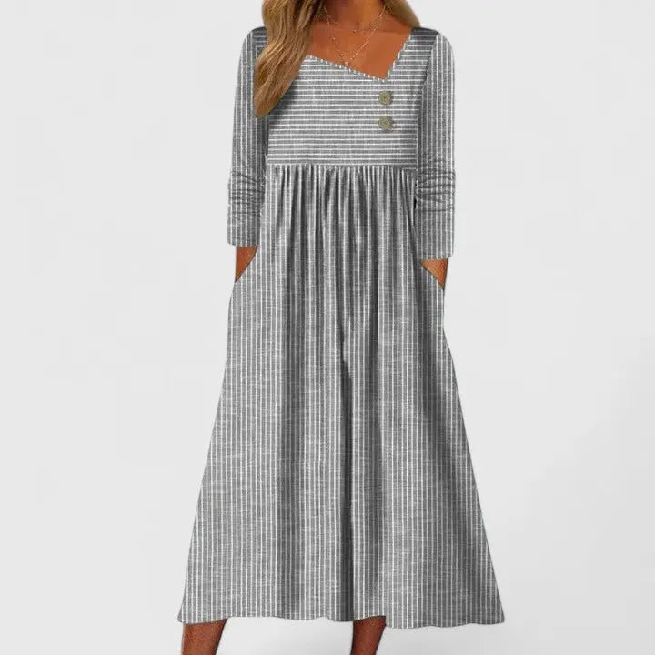 Cleomarie | Elegant Midi Dress Clara Monroe