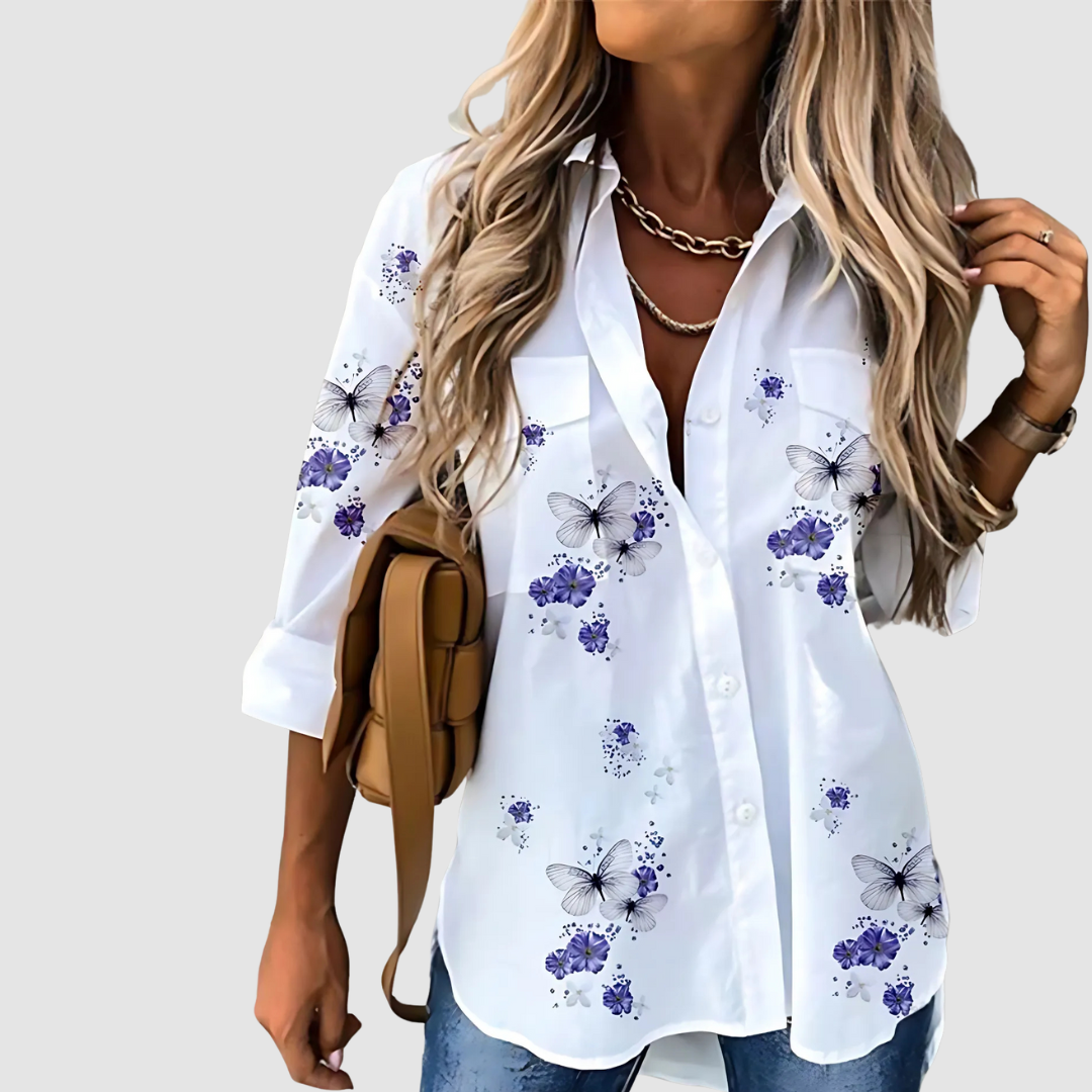 Amy™ Chic breathable blouse Local Neighbours Sedona