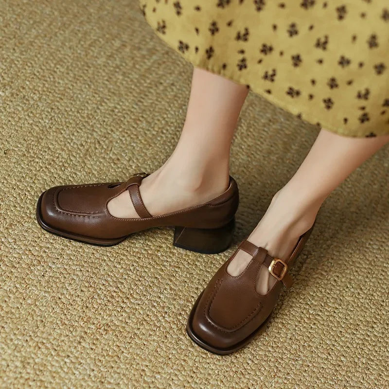 Isabell | T-Strap Sandals
