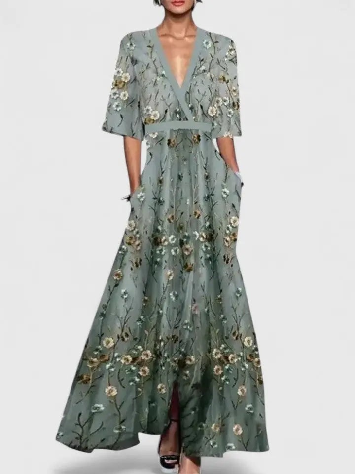Aimee | Elegant Maxi Dress Clara Monroe