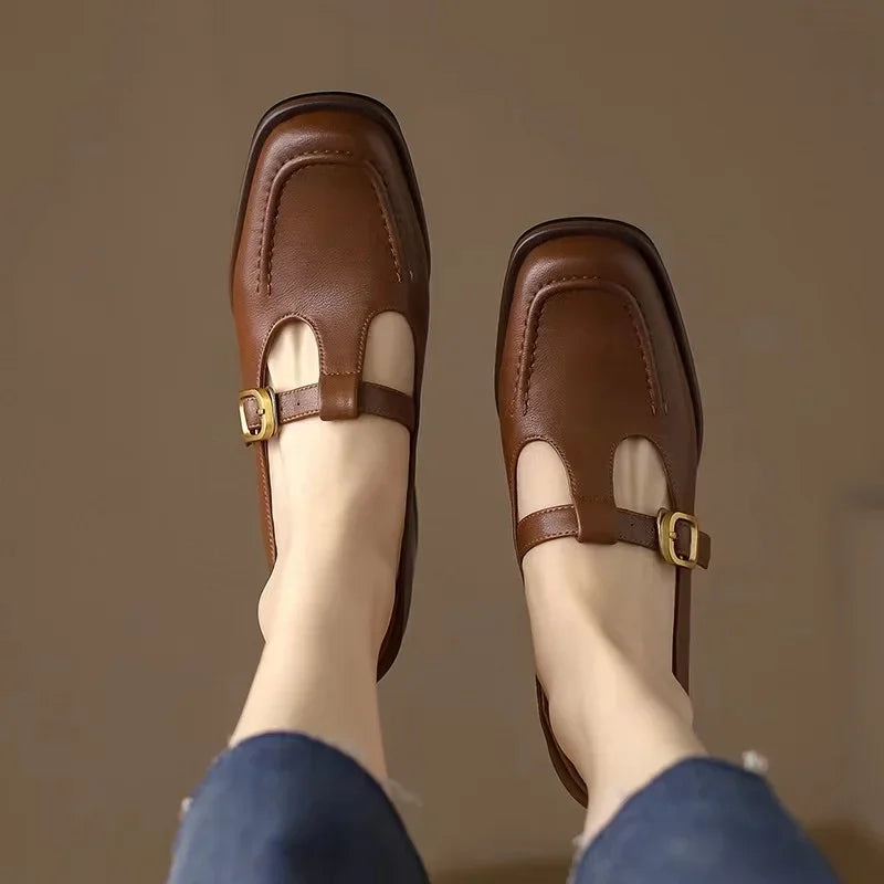 Isabell | T-Strap Sandals