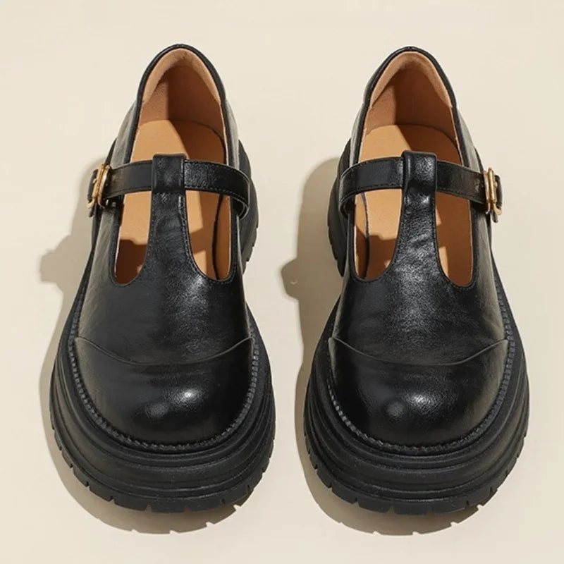 Selene | T-bar Shoes