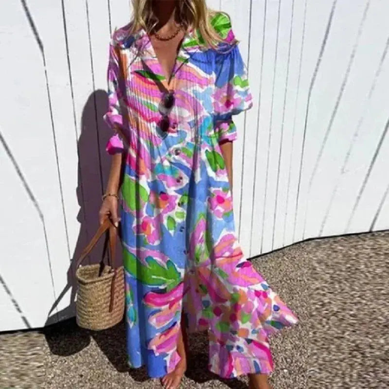 Zariah | Elegant Bohemian Dress Clara Monroe