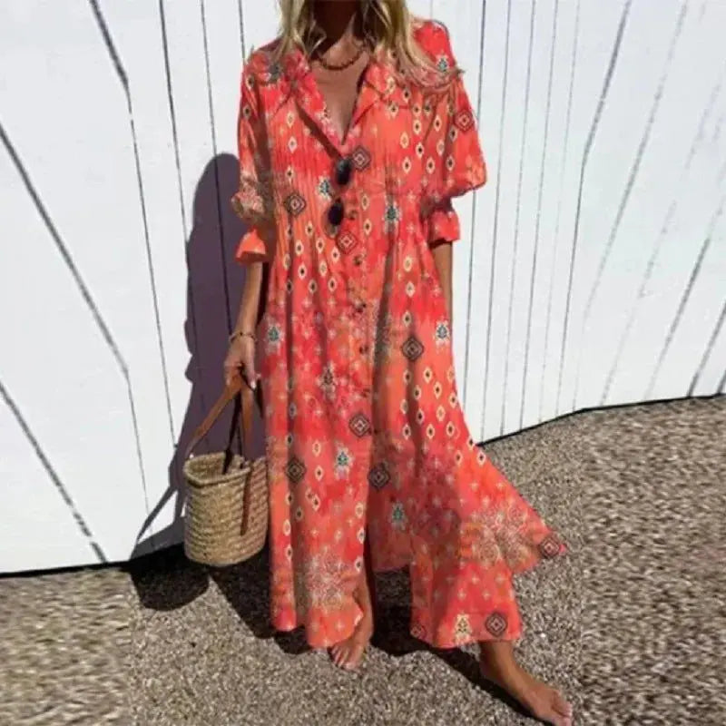 Zariah | Elegant Bohemian Dress Clara Monroe