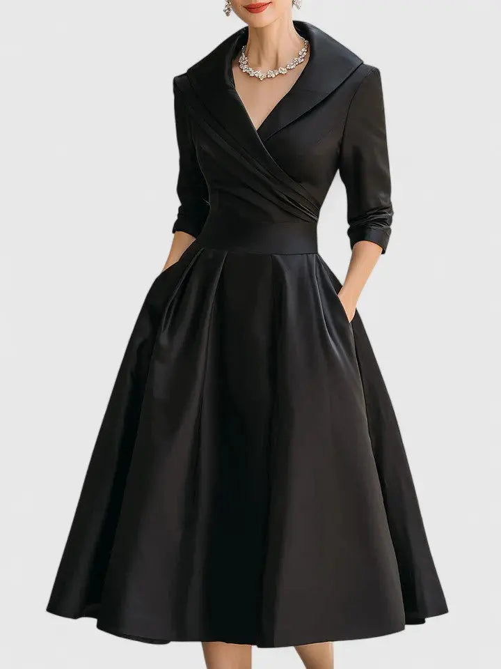 Bellamyra | Elegant Midi Dress Clara Monroe