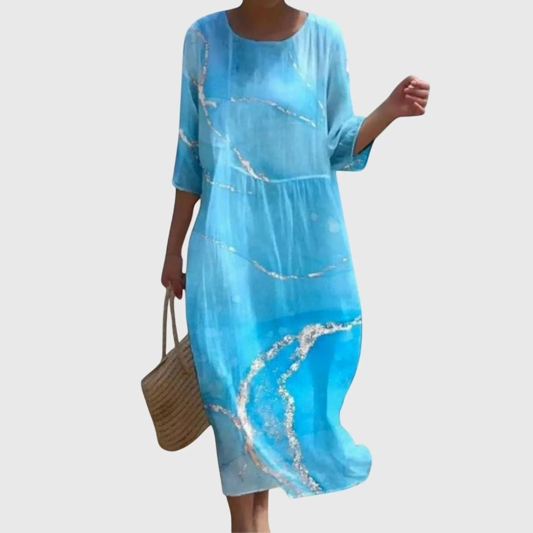 Hayley™ | Stylish Floral Maxi Dress Clara Monroe