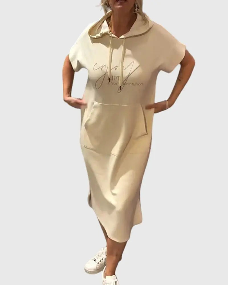 Marlowe™ | Casual Hoodie Dress Clara Monroe