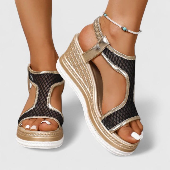 Jessica | Orthopedic Wedge Sandals Clara Monroe