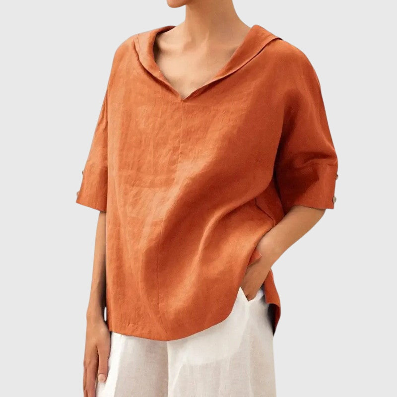 Ayla™ | Blouse - Brown
